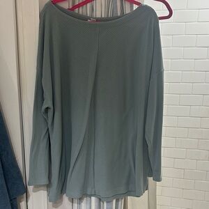 Ava & Viv Sage Long Sleeve Top